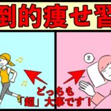 痩せ続けている人が行っている５つの習慣