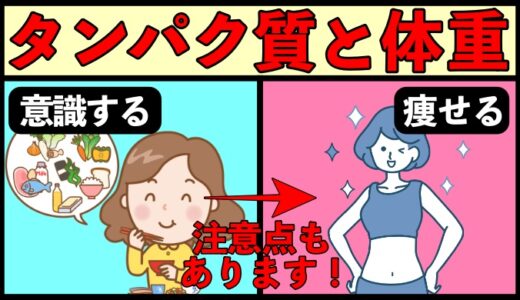 タンパク質を増やしたのに体重が増えました…