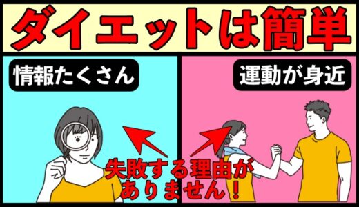 ダイエットは誰でもできる