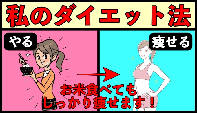 私がやっているダイエット法